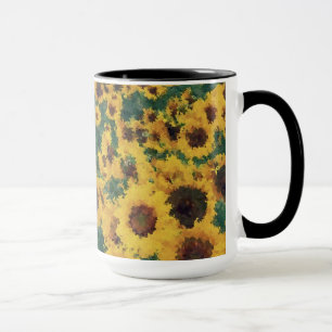 Peinture de tournesol - Mug