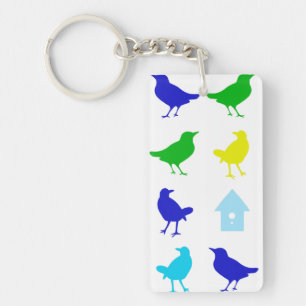 Peinture des oiseaux colorés par Chariklia Zarris