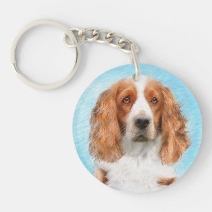 Peinture d'espagnol Welsh Springer - Art original 