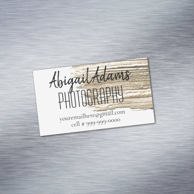 Peinture dorée moderne Aimant Customisé minimal (In Situ)