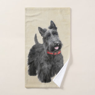 Peinture écossaise Terrier - Cute Original Dog Art