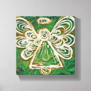 Peinture en toile peinte en toile enveloppée par l