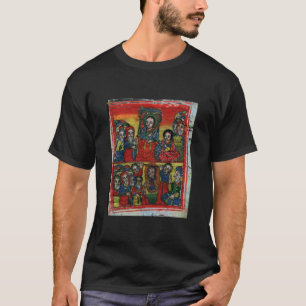 Peinture éthiopienne d'église - T-shirt Maryam