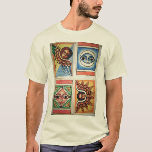 Peinture éthiopienne d'église - T-shirt naturel
