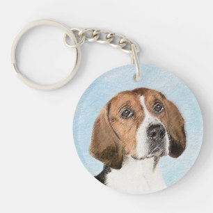 Peinture Foxhound en anglais - Joli art original c