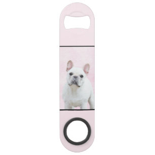Peinture française de Bulldog (Crème/Blanc) - Art
