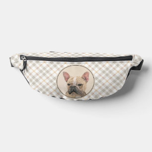 Peinture française de Bulldog Fawn mignonne art de