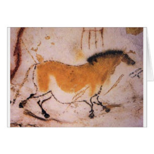 Peinture française de cheval de caverne