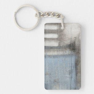 Peinture grise et bleue abstraite