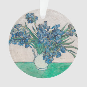 Peinture impressionniste Vase Iris de Van Gogh
