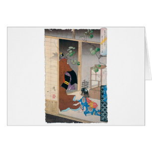 Peinture japonaise antique de démon