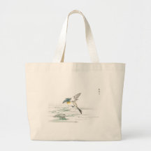 PEINTURE JAPONAISE DE Sac fourre-tout EN COTON D'O