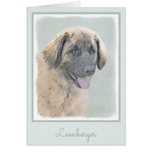 Peinture Leonberger - Joli art original chien