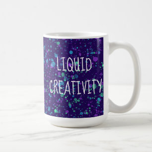 Peinture Liquide de créativité Splatter Mug