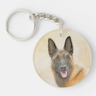 Peinture Malinoise belge - Cute Original Chien Art