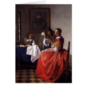 Peinture néerlandaise de Vermeer d'artiste