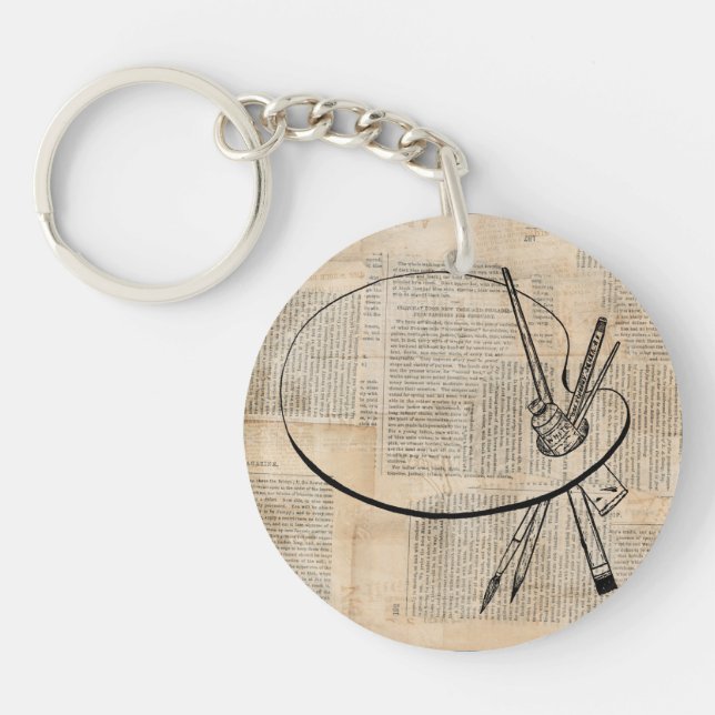 Peinture & Palette de peinture Art Vintage (Devant)