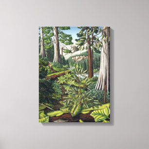 Peinture paysagère canadienne Petite toile d'impre