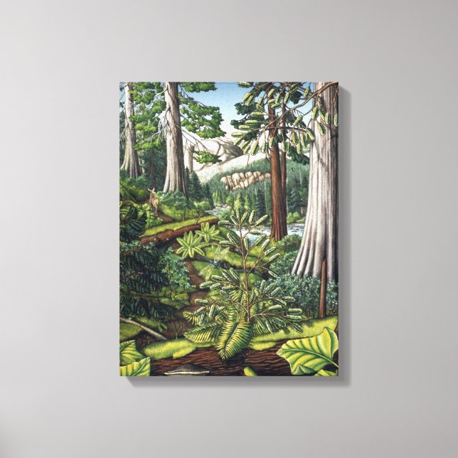 Peinture paysagère canadienne Petite toile d'impre (Recto)