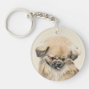 Peinture Pekingese - Cute Original Chien Art