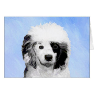 Peinture Portugaise de Chien d'Eau - Art original 