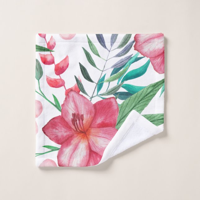 Peinture Rainforest (Gant de toilette)