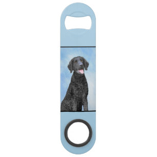 Peinture Retriever recouverte de boue - Art Chien