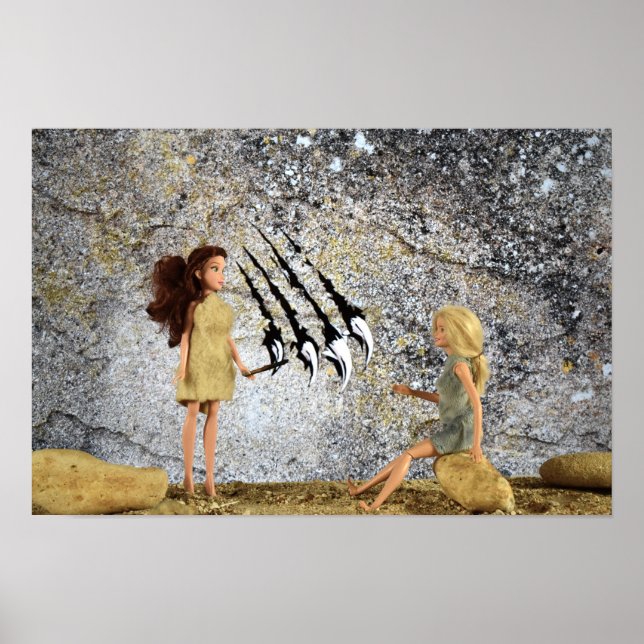 Peinture Rupestre.  affiche (Devant)