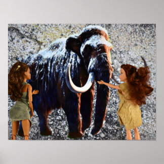 Peinture Rupestre.  affiche