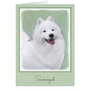 Peinture Samoyed - Cute Original Chien Art