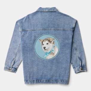 Peinture Sibérienne Husky Puppy - Art Chien origin