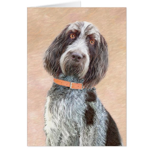 Peinture Spinone Italiano - Belle Art Original Chi (Devant)