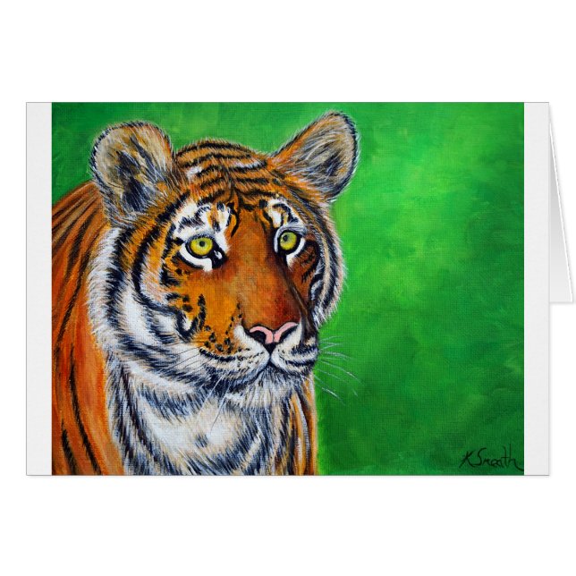 Peinture sur tigre (Devant horizontal)