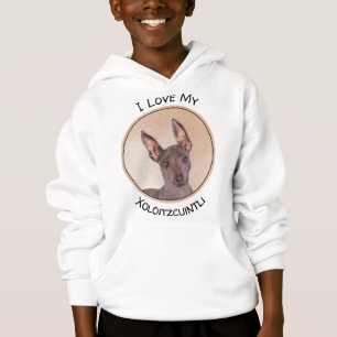 Peinture Xoloitzcuintli - Cute Original Chien Art