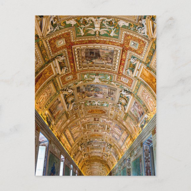 Peintures au plafond en Galerie de Cartes - Vatica (Devant)
