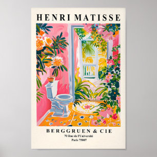 Peintures murales Tropicales, Poster de salle de b