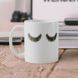 Peitschen-Maskenbildner-schicke Kaffeetasse