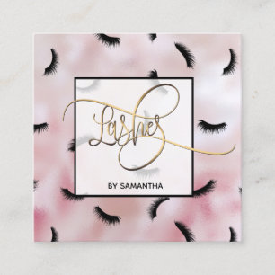 Peitschen-Muster-Lose des Quadratische Visitenkarte