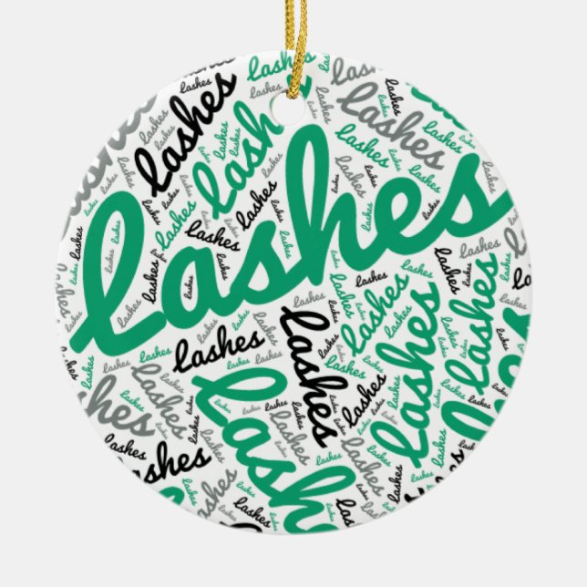 Peitschen-Technologie Keramik Ornament (Vorne)