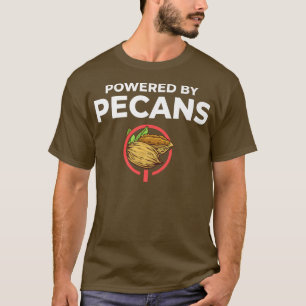 Pekanüsse geröstete Baum Süßigkeiten Torte Praline T-Shirt