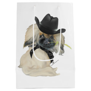Peke Cowpoke Mittlere Geschenktüte