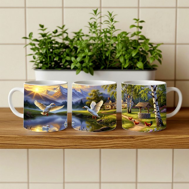 Pekin Ducks Design für digitale Tasse (Von Creator hochgeladen)
