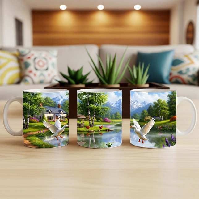 Pekin Ducks Design für digitale Tasse (Von Creator hochgeladen)