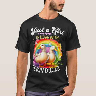 Pekin-Enten-Mädchen Pekin T-Shirt