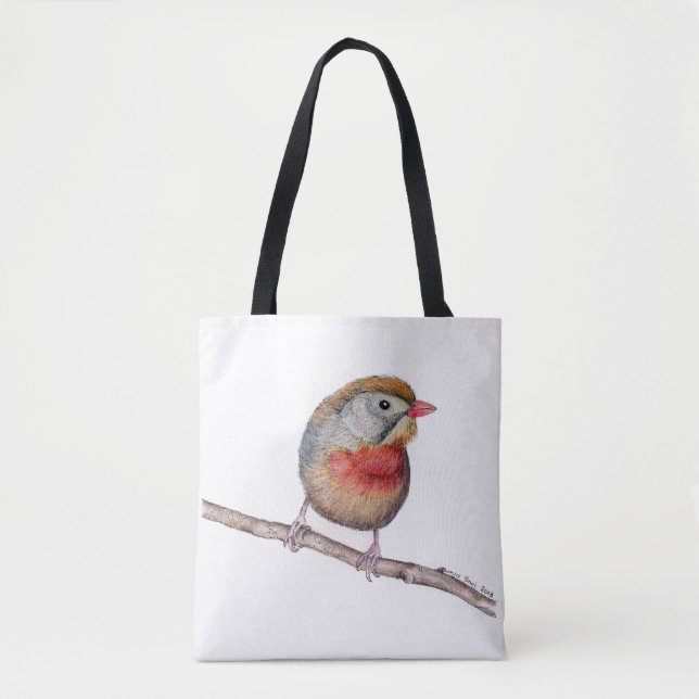 Pekin Robin Bird (Leiothrix lutea) Tasche (Vorderseite)