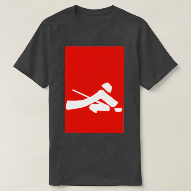 Peking 2022 Curling 3 T-Shirt (Design vorne)