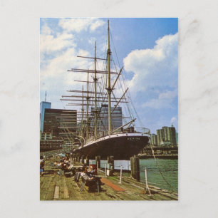 Peking/Arethusa in New York Postkarte