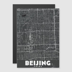 Peking China Vintage-Reisekarte Magnetkarte
