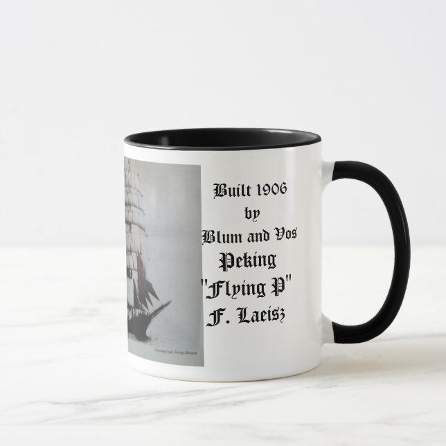 Peking "fliegendes P" F. Laeisz Tasse (Rechts)