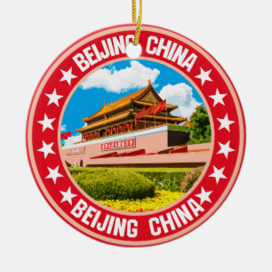 Peking Keramik Ornament